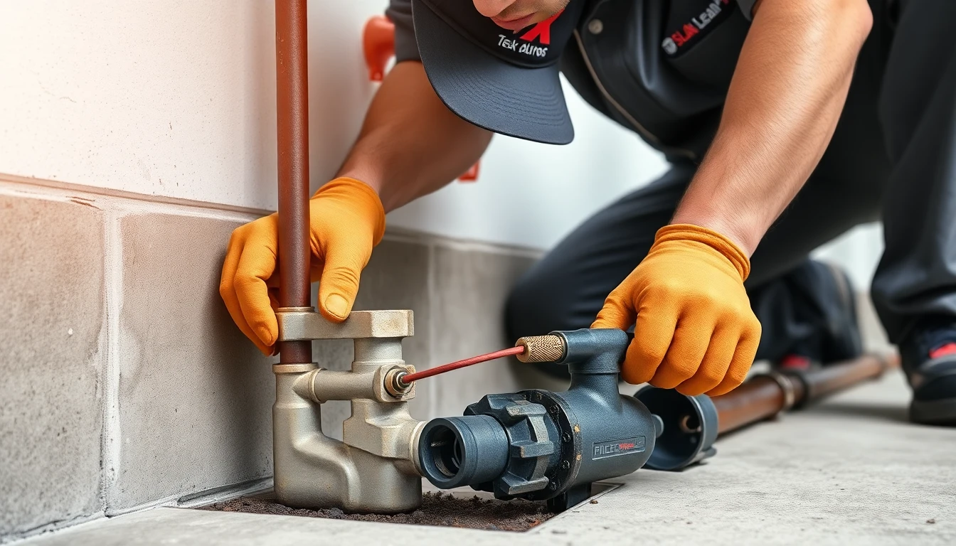 Slab Leak Pipe Rerouting